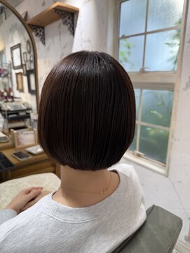 サンバイセライロ 千葉(SAN. by celilo) ミニボブ × 白髪染め【千葉優希】