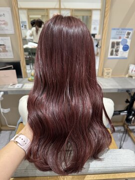 スピンヘア SOCOLA塚口店(Spin hair) グロッシーピンクブラウン