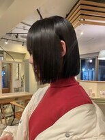 ソーエン バイ ヘッドライト 春日店(soen by HEADLIGHT) 切りっぱなしツヤ感ボブ