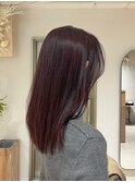 【KANO】レッドブラウン  暖色系カラー  ブリーチなしカラー  