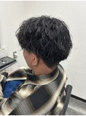 Second   × メンズパーマ