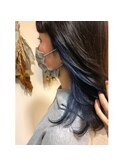 【ダメージを最小限に抑えてブルージュカラーで透明感UP】