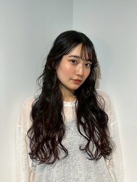 エイド 都立大学(AID_) ミックス巻き×フェミニンロング