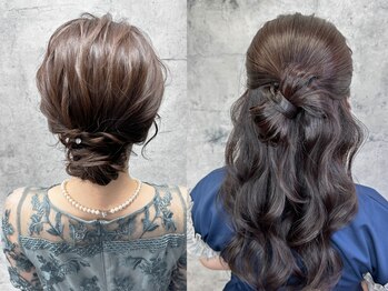 ラカシェット(la-cachette)の写真/【栄/錦ヘアセット専門店】プチプラヘアセット★土日祝は朝7時～OK♪特別な日のセットもお任せください◎