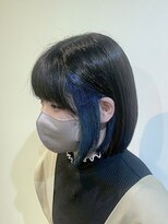 エクファ ヘア シェリル 草津 南草津店(ex-fa hair cherir) 黒髪カタログ/クラゲヘアー/オリーブグレー/南草津