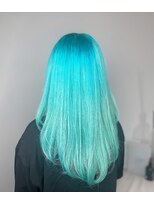 ヘアーデザインルアナ(Hair design Luana.)&nbsp;初音ミクちゃん風カラー