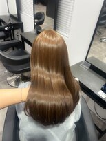 アイズ 横浜(IS)&nbsp;【RIKA指名】ミルクティーブラウン/ブリーチなしダブルカラー