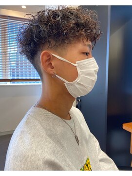 【鶴見】メンズスパイラルパーマ　メンズカット/メンズパーマ