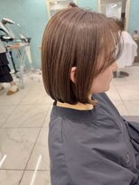 アッシュ 下北沢店(Ash) くせ毛さんでもおさまるかわいいパツっとボブ