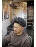 吉岡限定メニュースパイキーアフロ＋カット20000円～［スパイキーアフロ］