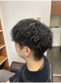 ツイストスパイラルでつくる無造作ヘア