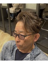 銀座ラボ 千葉店(LA BO) 白髪ぼかし メンズハイライト