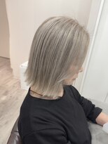 カミノワ(kaminowa)&nbsp;白髪率70%おすすめヘア/50代/60代/白髪ぼかし/白髪染め/卵形