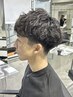 【平日/メンズ限定】カット+ケアパーマ+頭皮ケア