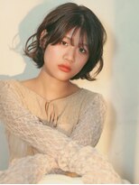 ベレッタ 楠葉店(veretta.)&nbsp;20代30代/大人ボブ/外ハネカール/ダークグレージュ/抜け感/前髪
