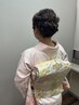 【お宮参り・入学式】上品で崩れない訪問着着付け