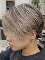ノード(NODE) メンズカラーセンターパートメンズバレイヤージュ名古屋栄駅