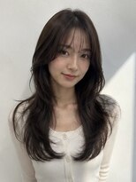 エイチ ウルフカット 大阪梅田(811)&nbsp;ヘアカラーグレージュカチモリヘアレイヤーボブ50代ボーイッシュ