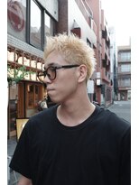 ディスデイバイネルケ 立川(Thisday by nelke)&nbsp;ハイトーンブロンドスパイキーショート刈り上げ立川