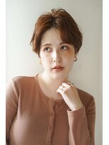 シェル 国分寺(shell)&nbsp;くびレイヤーエモージュグレージュカラーくびれショート/国分寺
