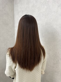 エイバヘア 新大久保(AVAHAIR)の写真/ストレートとデジタルパーマを同時に！韓国式マジックセッティング
