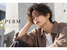 メンズバグズ(MEN's Baguz)の雰囲気（パーマで動きと束感をプラス♪毎朝のセットも簡単な旬スタイル）
