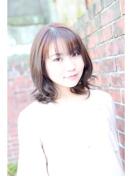ヘア クチュール ミヨ(HAIR COUTURE MIYO) シースルーバング・小顔カール☆【品川駅・HAIR COUTURE MIYO】