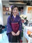 袴&ヘアーアップ