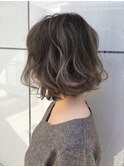 チャコールベージュハイライト  オータム