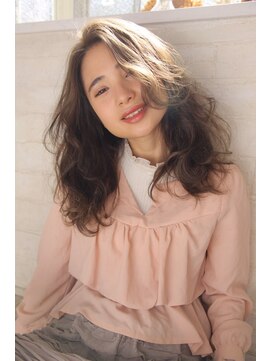 サングース(Sungoose) sungoose tokyoネオウルフ毛先パーマフォギーベージュ耳かけ