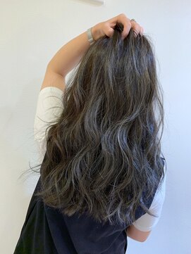 ドゥアージュ(Deux Age) 大人ハイライト☆グレージュロング