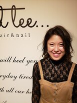 アットティー 金沢文庫(at tee...)&nbsp;グレージュ×バレイヤージュ×きりっぱなしボブ　　　[金沢文庫]