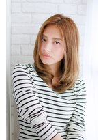 ズール 生田店(ZU LU)&nbsp;内巻きワンカール[ハイライトカラー]◎20代30代40代50代