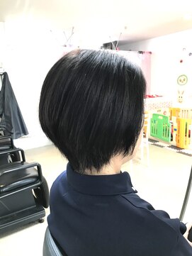 あかね美容室 田上店 自然な仕上がりショートスタイル！