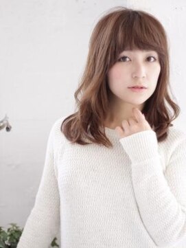 ピーディーフィノ PDfino 池袋 【PD fino 池袋】ゆるふわセミディ