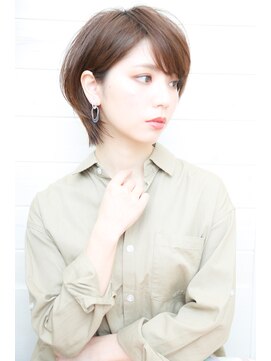 オーシャン(Ocean) [OCEAN Hair&Life]簡単スタイリング☆耳かけ☆ひし形ショート☆