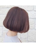 ボブ☆ピンクブラウン