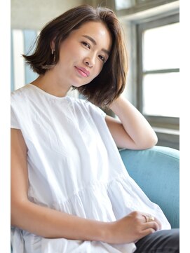 ナナナ パレナ 大津膳所店(nanana parena) 大人かわいいアップバング×外はねスタイル♪