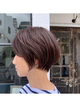 ナップヘアー 春日部店(nap hair) 丸みのあるショートカット