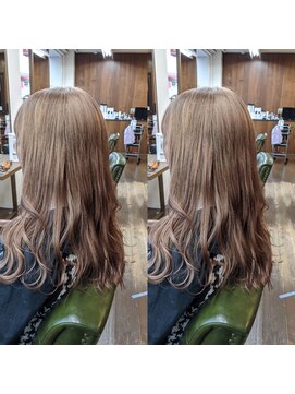 ヘアーサロン リバース(Hair Salon Rebirth) 【防府/Rebirth】ミルクティーベージュ