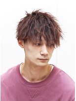 ヨシザワインク プレミアム 築地店(YOSHIZAWA Inc. PREMIUM)&nbsp;前下がりツイストパーママッシュ/茶髪/マッシュ/カジュアル