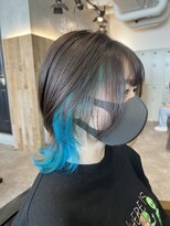 エイト 池袋店(EIGHT ikebukuro)&nbsp;インナースカイブルー@富澤翼