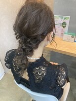 シロトータルデザイン(shiro total design)&nbsp;暗髪カラー×編みおろし