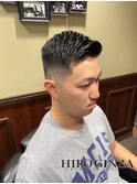 五反田 理容室 フェード ショート