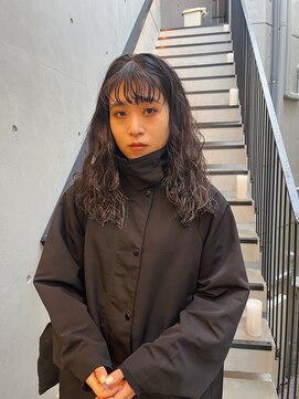 イーチ 吉祥寺(EACH) 【村松美穂】ロングパーマ×ハイライトカラー