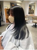 レイヤーカット　韓国ヘア　学芸大学