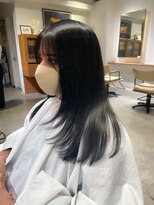 エヌ トーキョー(enu TOKYO) レイヤーカット 韓国ヘア 学芸大学