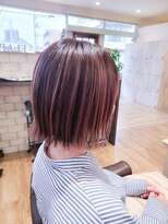 ヘアーアンドスパ フラップス(FLAPS) ハイライト/ペールピンク