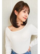 ガーデン オオタカノモリ(garden otakanomori)&nbsp;ブランジュ韓国レイヤーカット×前髪ありくびレイヤーミディ