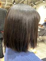 メイン(MAIN)&nbsp;切りっぱなしボブ*美髪*グレージュ*30代40代50代